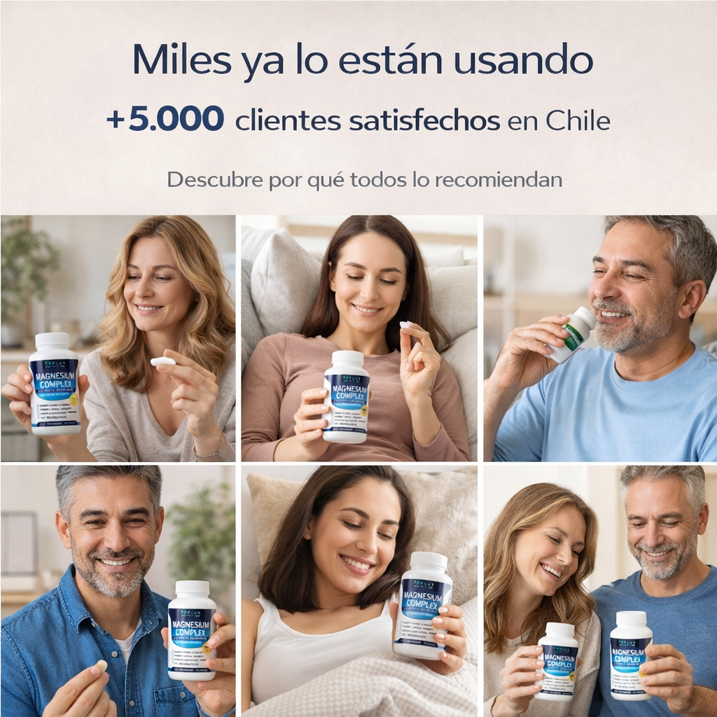 Vital8® – Magnesio 8 Elemental para cuando duermes, pero no descansas