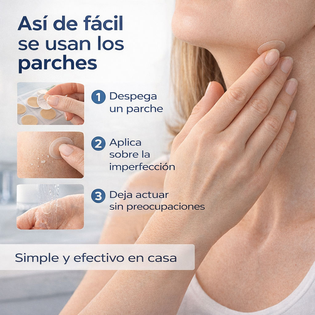 2x1 BLACK SALE-DermClear™ Parches Removedores de Verrugas – 144 unidades