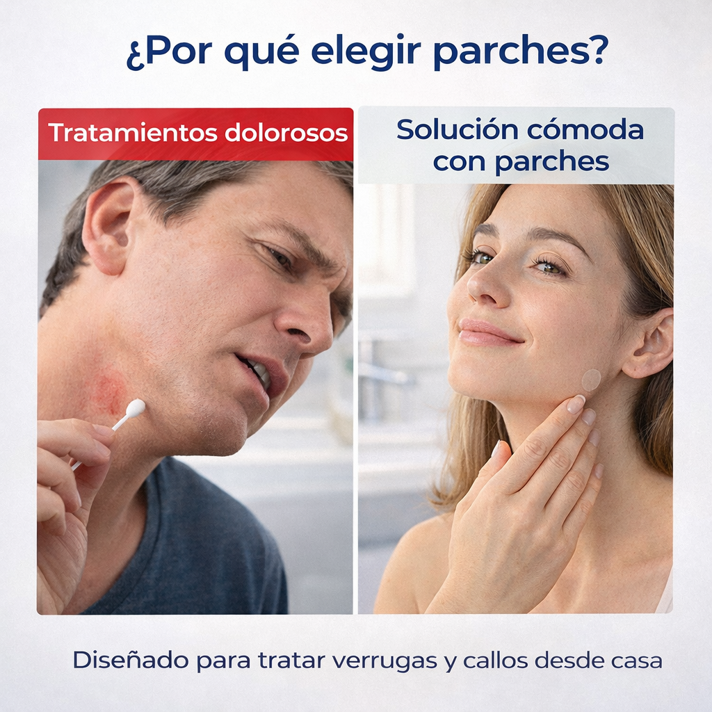 2x1 BLACK SALE-DermClear™ Parches Removedores de Verrugas – 144 unidades