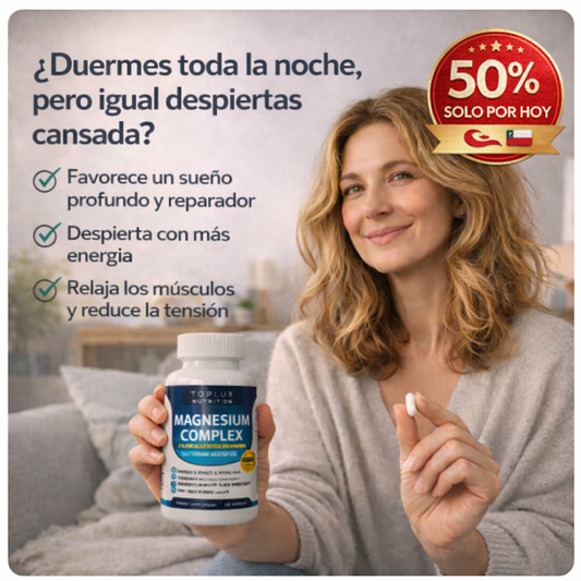 Vital8™ Magnesium Complex 8 – Para cuando duermes… pero no descansas